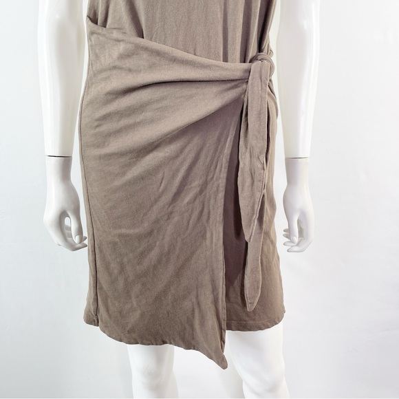 Rails Brown Short Sleeve EDIE Tie Waist T-Shirt Dress in Canteen Size XS - Picture 5 of 8